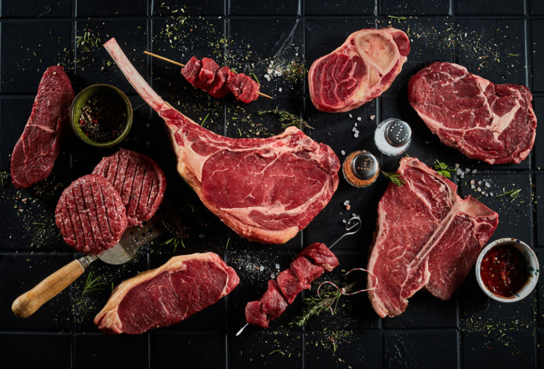 Carne de ternera vacuna de alta calidad de España
