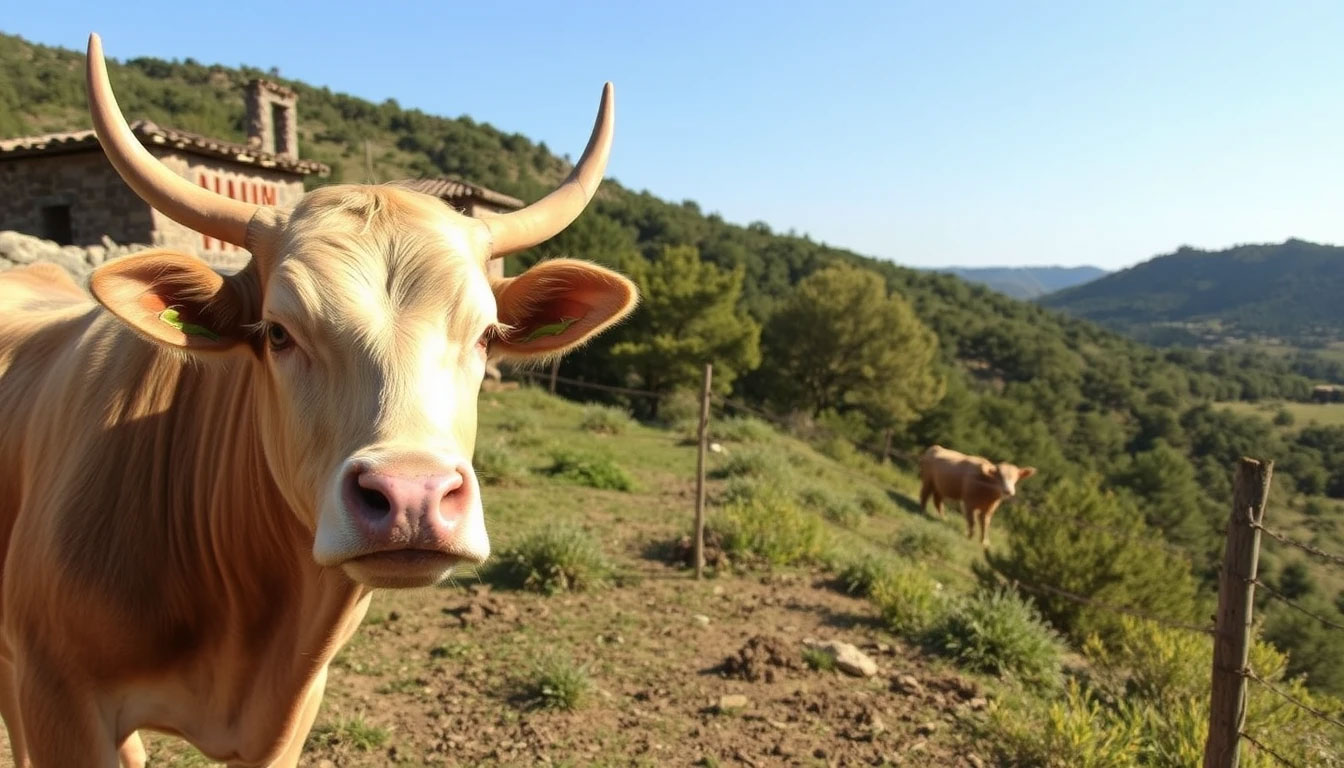 La Majestuosidad de la Vaca Casina Española